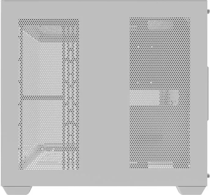 Kasë Darkflash C285P, Mini Tower, ATX/M-ATX/ITX, xham i temperuar, e bardhë - 3