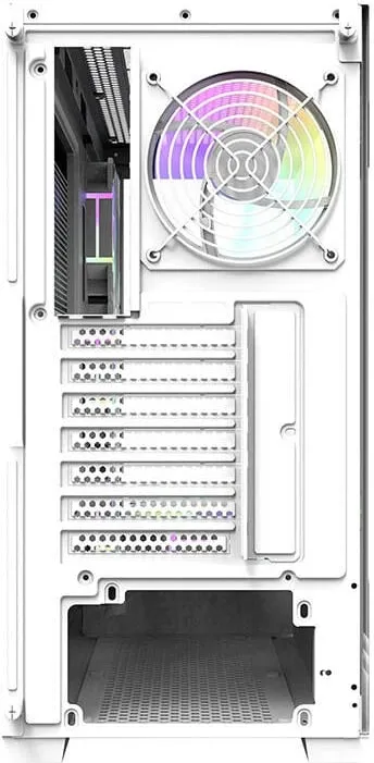 Kasë Darkflash DS900 me 7 ventilatorë ARGB, e bardhë - 5