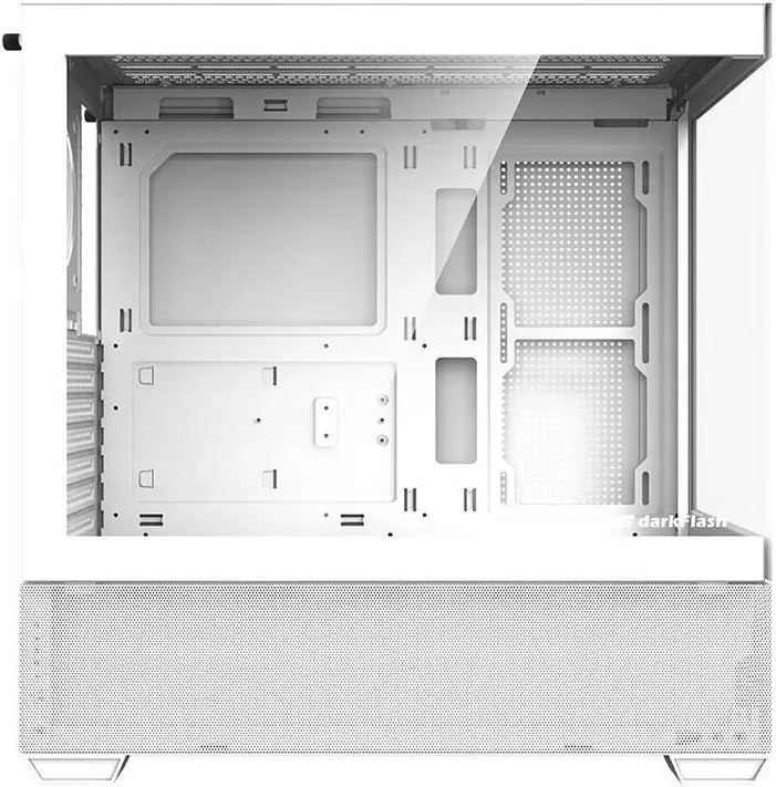 Kornizë kompjuteri Darkflash DS900 Air, ATX Mid Tower, xham i temperuar, e bardhë - 2