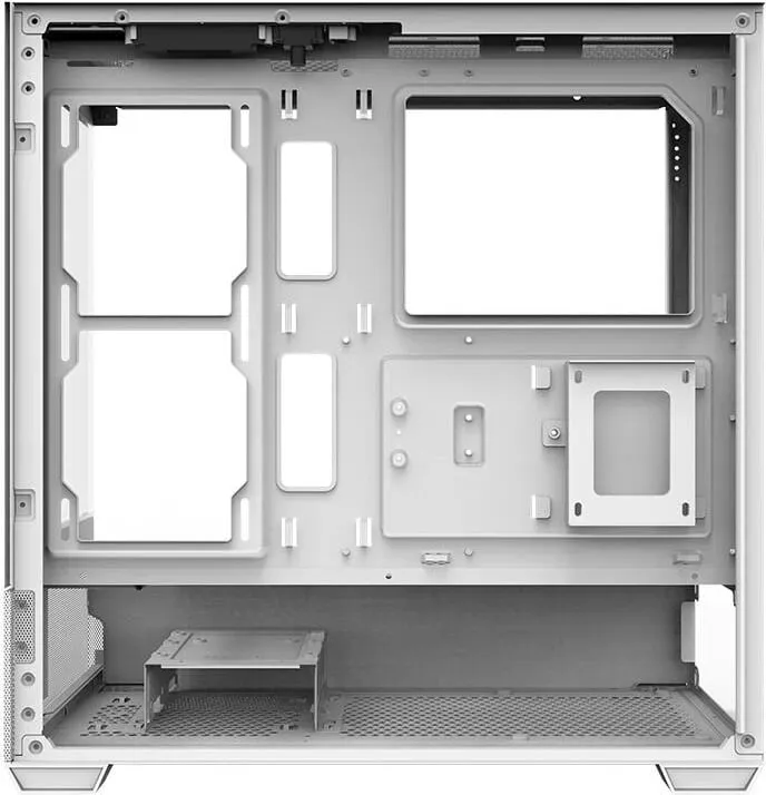 Kornizë kompjuteri Darkflash DS900 Air, ATX Mid Tower, xham i temperuar, e bardhë - 7
