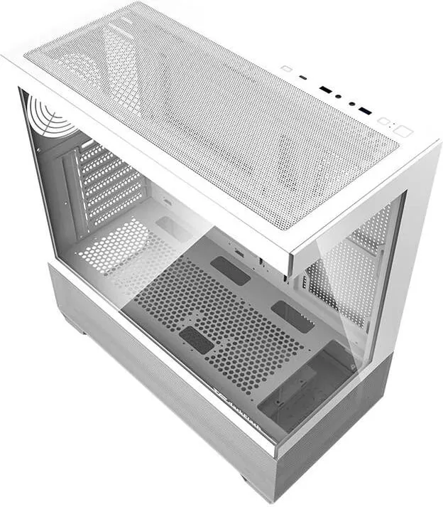 Kornizë kompjuteri Darkflash DS900 Air, ATX Mid Tower, xham i temperuar, e bardhë - 8