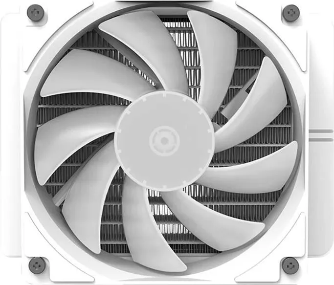 Kasë ftohje me ujë Darkflash DC480, ARGB, e bardhë - 1