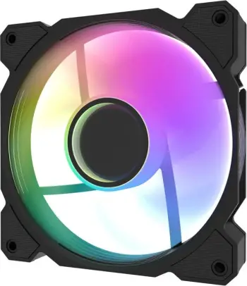 Kasë ftohëse Darkflash DR08, 5-in-1, PWM A-RGB, 120mm, e zezë