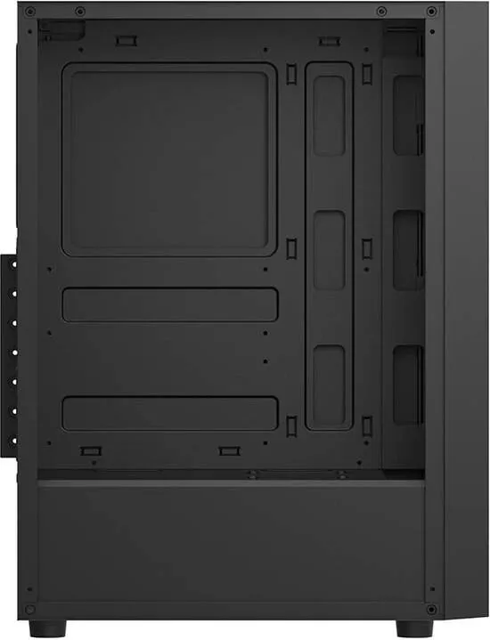 Kasë Darkflash A290, Midi Tower, xham i temperuar, e zezë - 2