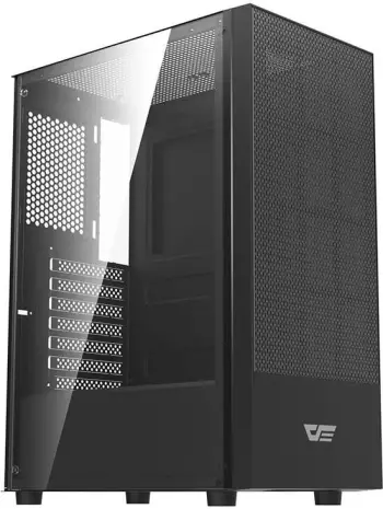 Kasë Darkflash A290, Midi Tower, xham i temperuar, e zezë