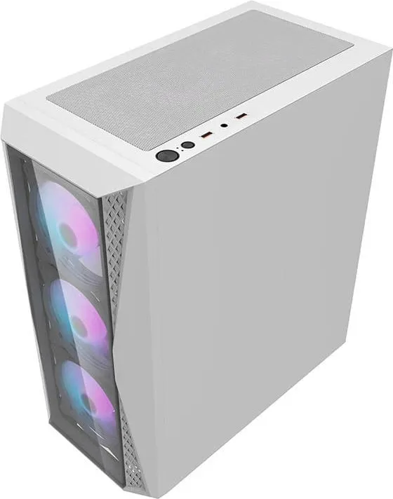 Kuti kompjuteri Darkflash DK352 Plus, ATX E ATX, xham i temperuar, me RGB - 7