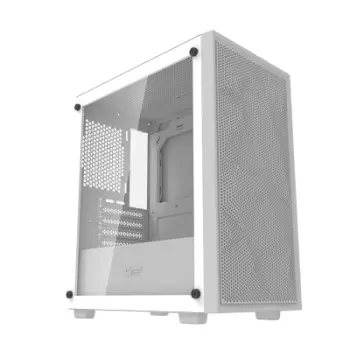 Kasë, Darkflash, M305 Mesh, Mini Tower M-ATX/ITX, pa ventilatorë, 2x SSD + 2x HDD, deri 7 ventilatorë, USB 3.0, e bardhë