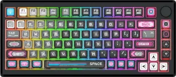Tastierë mekanike Redragon Uranus PRO K732MC-RGB-PRO, 80% TKL, RGB, wireless/wired, e zezë