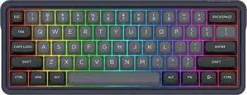 Tastierë Redragon Draconic V2 K730GB-RGB-PRO, 61 taste, RGB, wireless/wired, e zezë