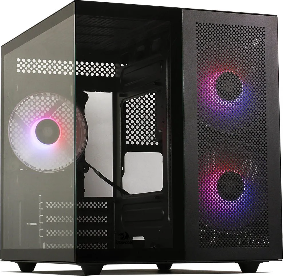 Kasë Redragon Pagos 2 ARGB, Mini Tower - 1