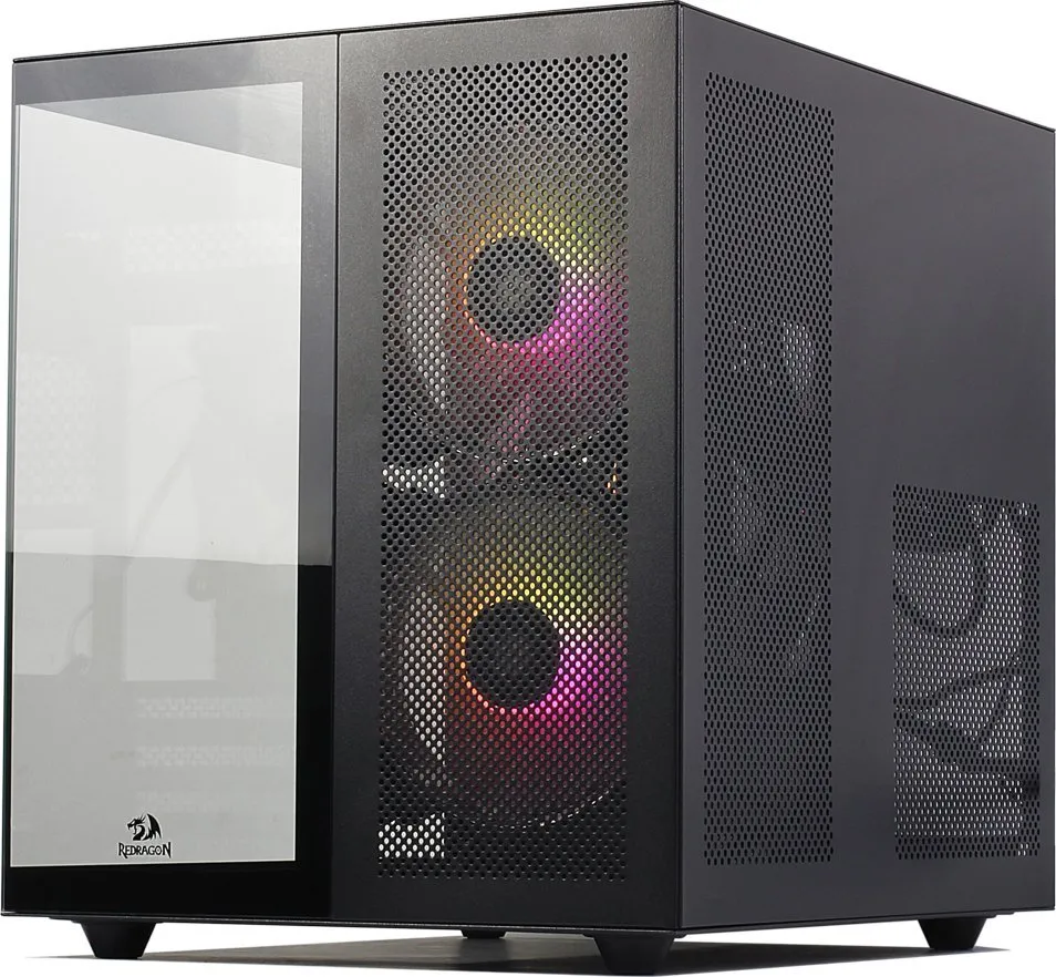 Kasë Redragon Pagos 2 ARGB, Mini Tower - 2
