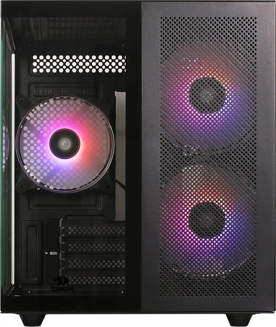 Kasë Redragon Pagos 2 ARGB, Mini Tower - 3