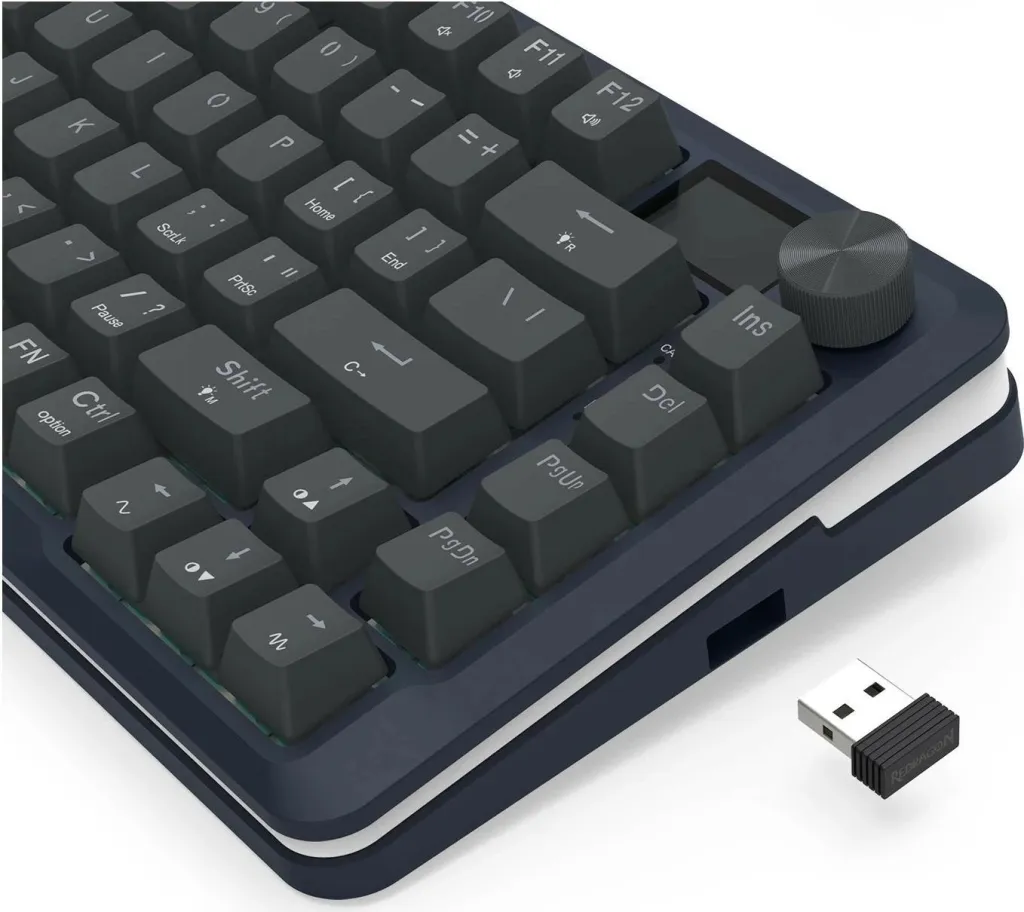 Tastierë Redragon Flekact K708-RGB-PRO, RGB, mekanike, e zezë - 9