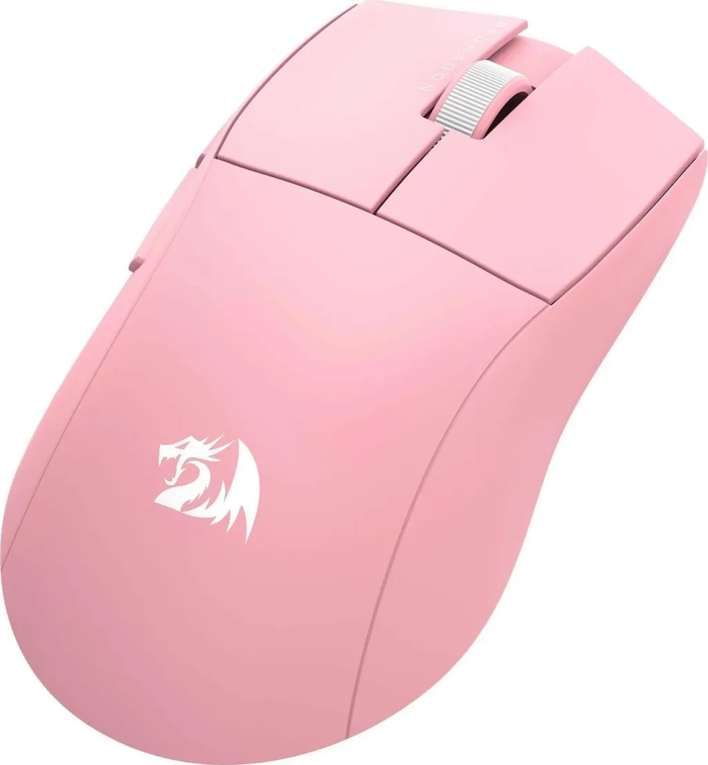 Maus ergonomik Redragon M916P-PRO-4K K1NG, wireless, rozë - 4