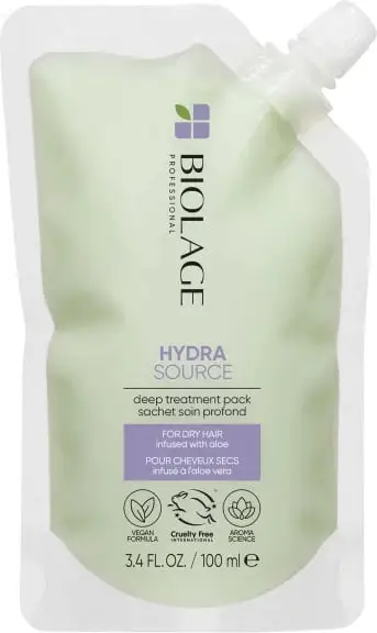 Maskë për flokë Matrix Biolage HydraSource Deep Treatment Pack për femra 100ml