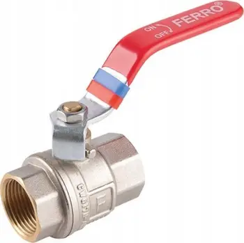 Valvul sferike uji Ferro KFP1 F-POWER, 1/2", bronz, me dorezë metalike
