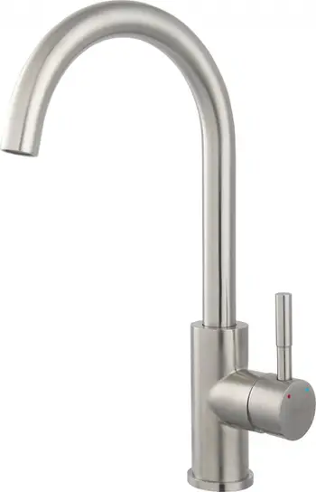 Rubinet kuzhine Ferro Camira BCR4, inox, montim në lavaman, krom