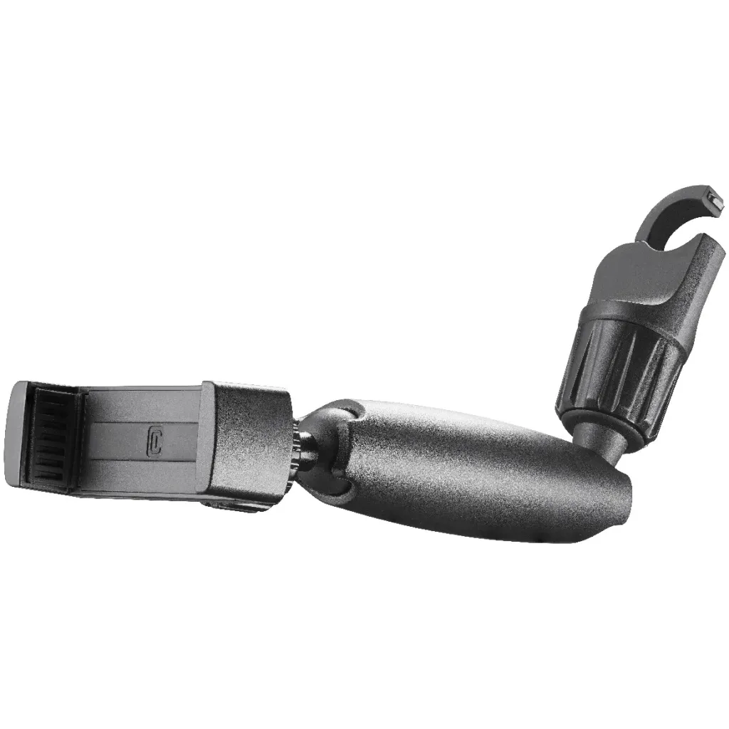 Mbajtës telefoni për veturë Cellularline Spin Mirror Car Holder – Zezë - 1