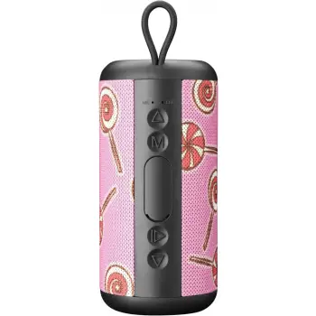 Boks portabil Cellular Line Music Sound Vertical, Bluetooth, 5W, rozë