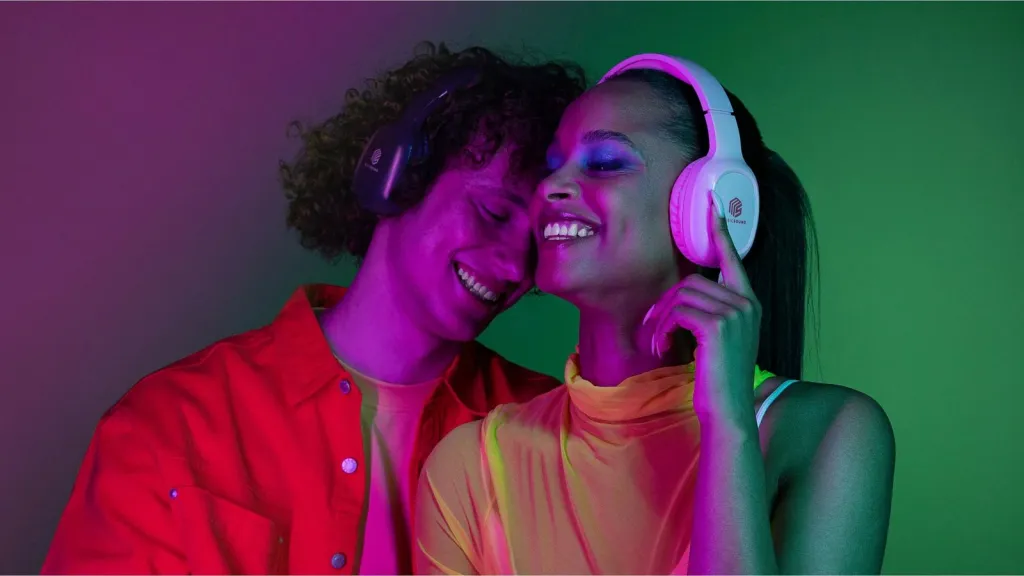 Kufje Bluetooth Cellular Line Music & Sound BASIC, 14 orë, kaltër - 1