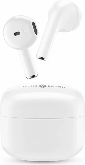Kufje Cellular Line SWAG BT, True Wireless, 20 orë, të bardha