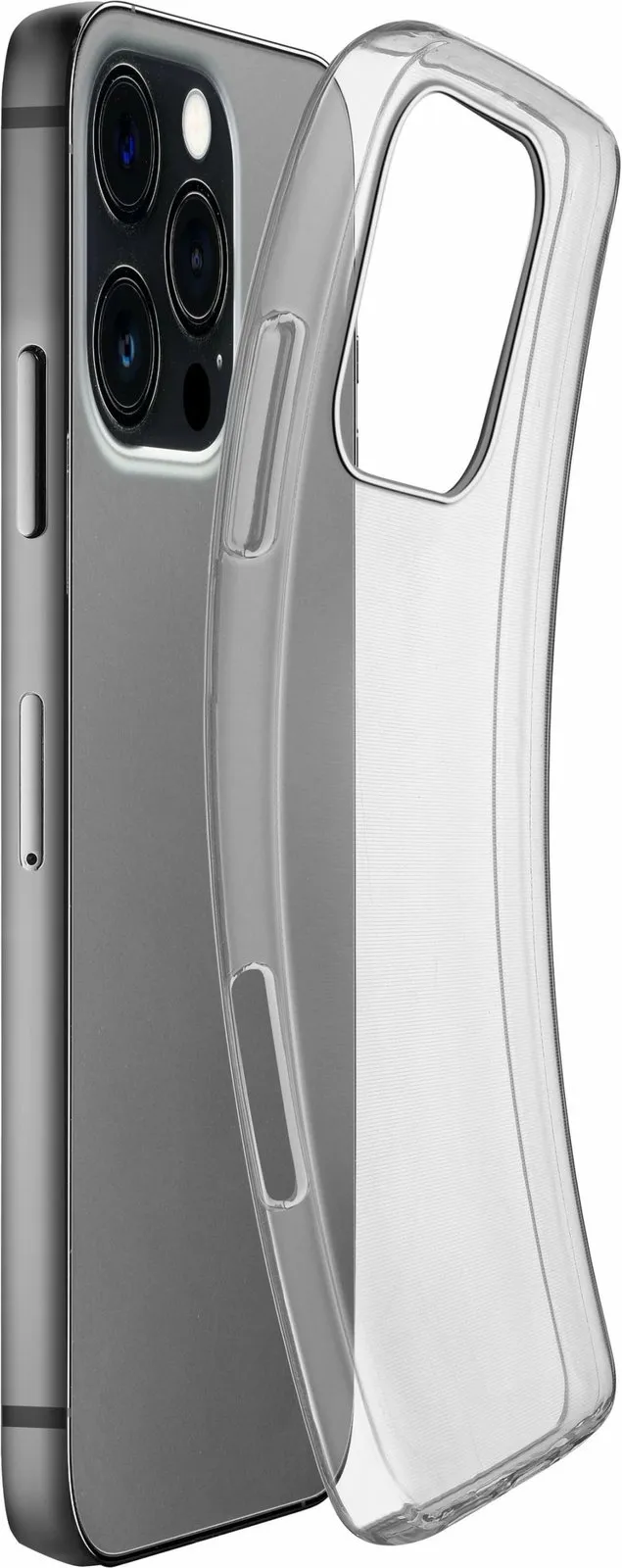 Mbështjellës Cellular Line Fine Case për iPhone 16 Pro Max, transparent - 4