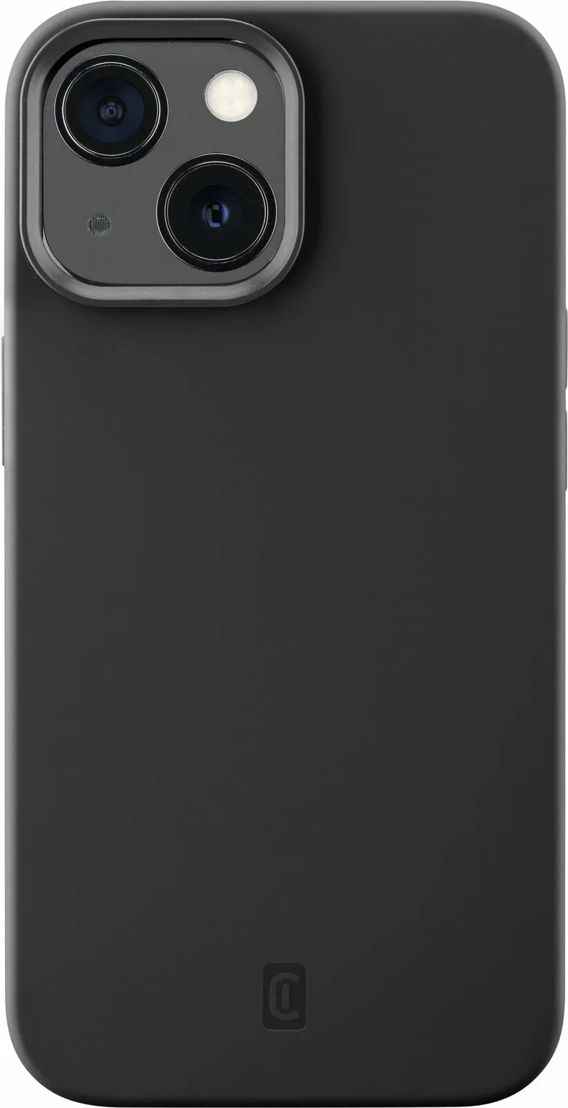 Mbështjellës Cellular Line Sensation për iPhone 13, silikon, 6.1", e zezë - 1