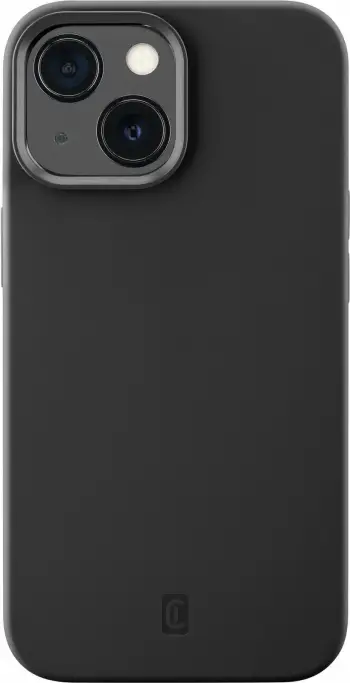 Mbështjellës Cellular Line Sensation për iPhone 13, silikon, 6.1", e zezë