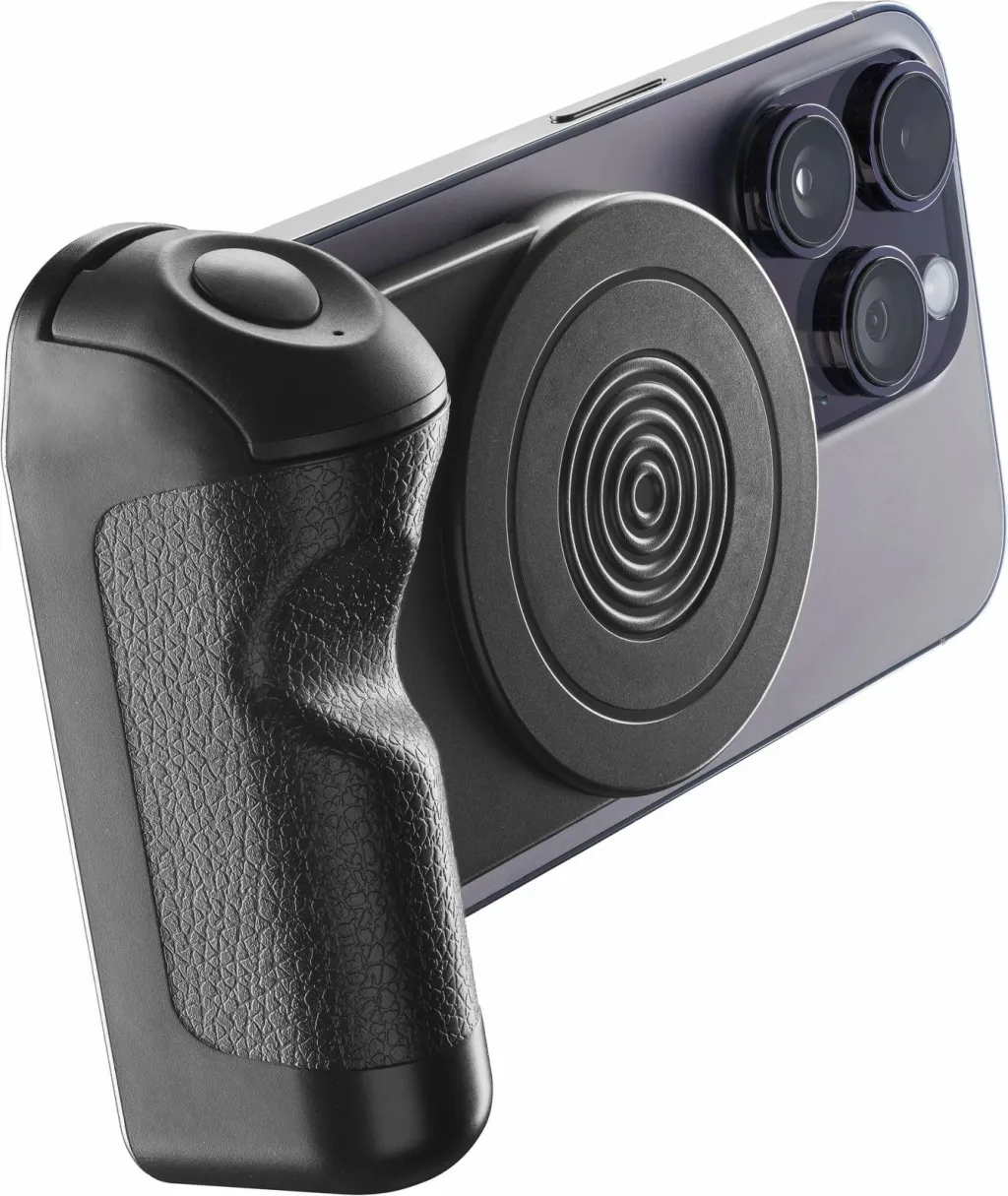 Mbajtës magnetik Bluetooth për celular, Cellularline Pics Mag, universal, i zi - 1