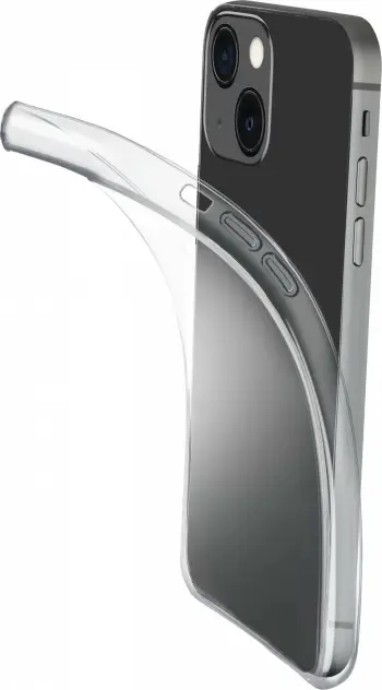 Mbështjellës Cellularline Fine për iPhone 15, transparent