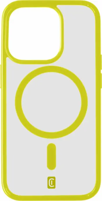 Mbështjellës Cellularline Pop Mag për iPhone 15 Pro, MagSafe, lime