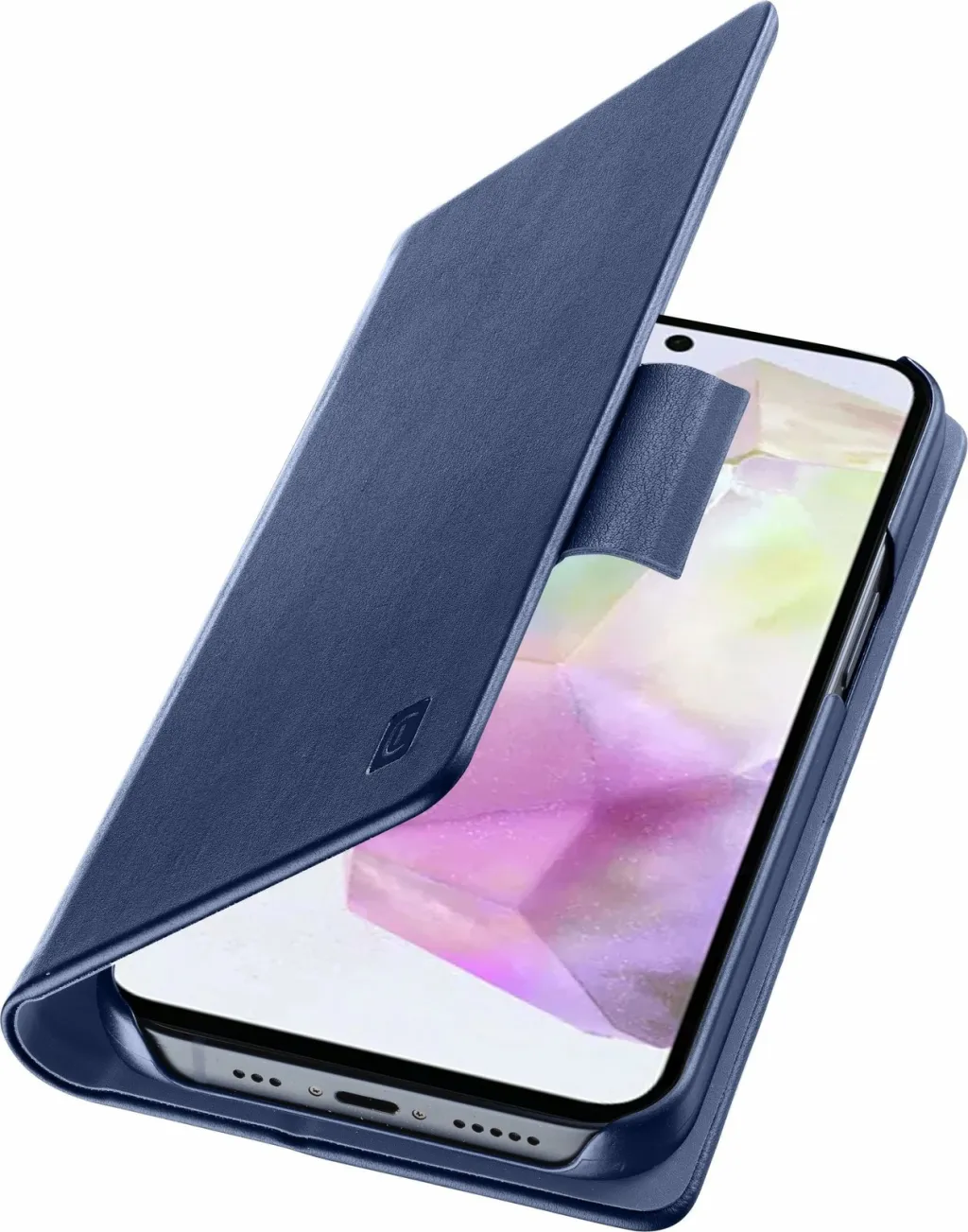 Mbështjellës Cellular Line folio për Samsung, 6.6 inch, ngjyrë kaltër - 2