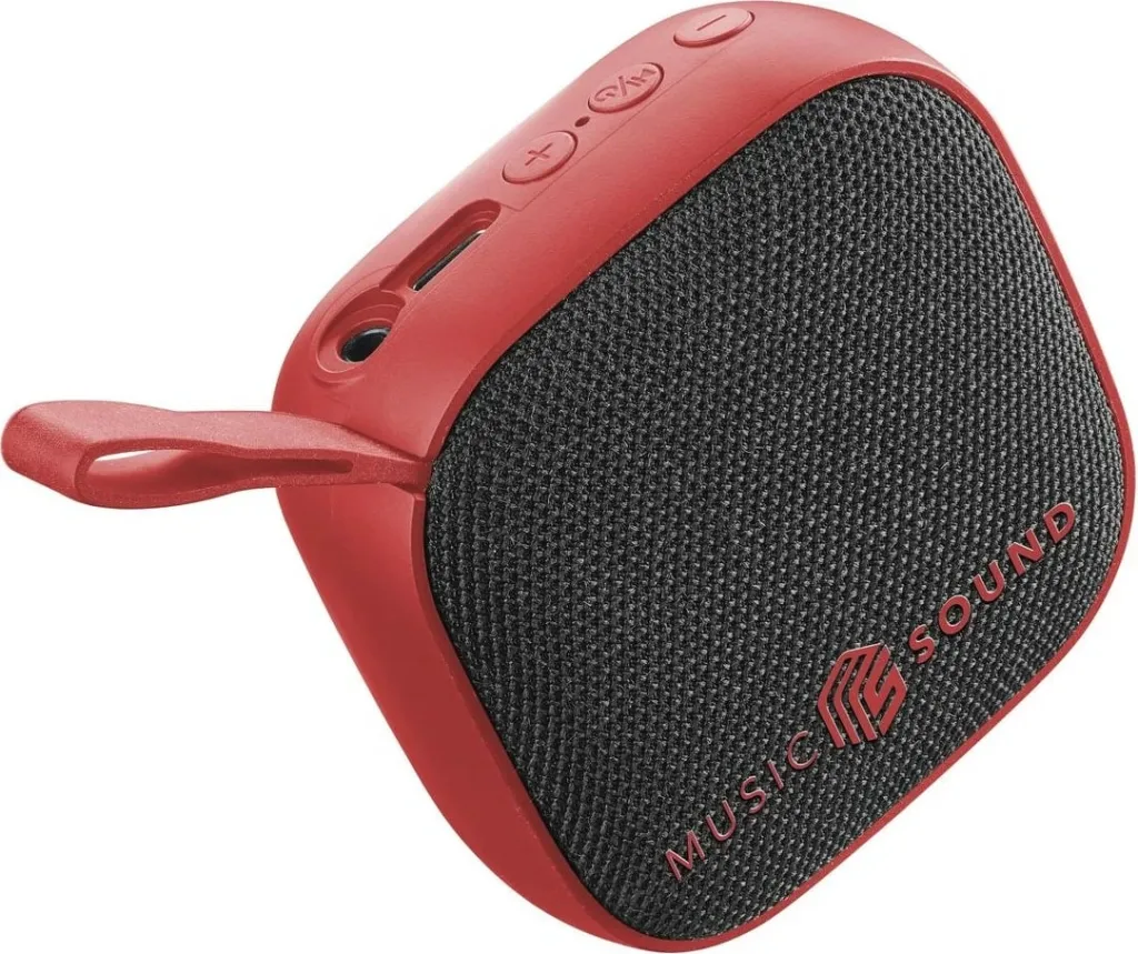 Altoparlant Bluetooth Cellular Line Music & Sound Mini, 3W, i kuq - 1
