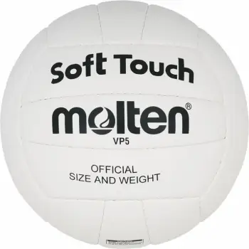 Top volejbolli Molten Soft Touch VP5, madhësi zyrtare, për ambiente të brendshme