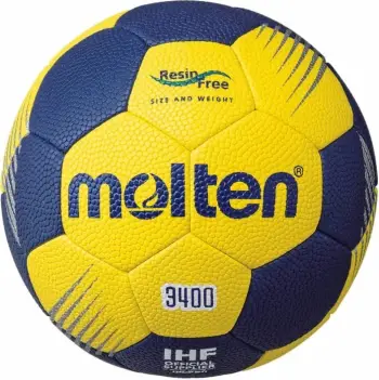 Top handbolli Molten, për femra dhe meshkuj, i kaltër dhe i verdhë
