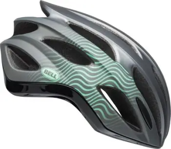 Helmetë mbrojtëse Bell Formula Tsunami Matte Gloss Gunmetal, L, e gjelbër