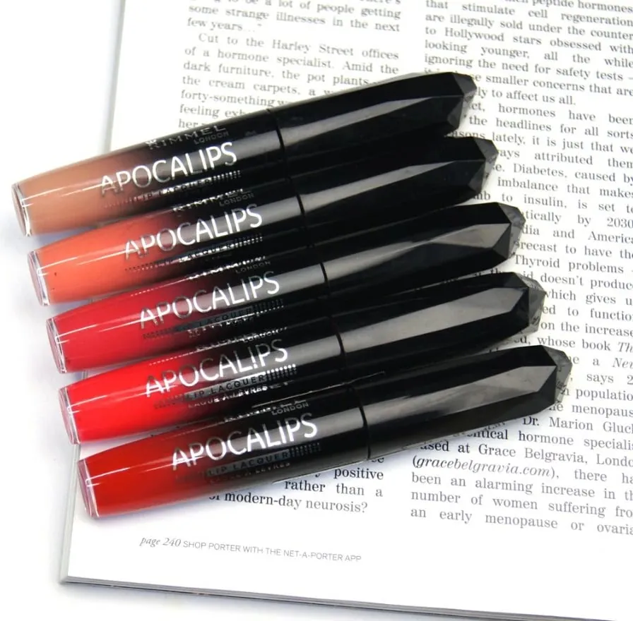 Set buzëkuq Rimmel Apocalips Wow - 1