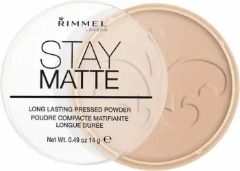 Pudër kompakte Rimmel Stay Matte 005 Silky Beige 14g