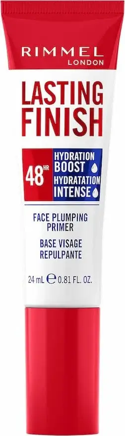Primer për grim Rimmel Lasting Finish Hydrating Primer për femra Transparent 24ml