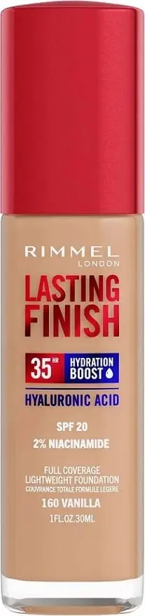Fondatinë Rimmel Lasting Finish 35H 160 Vanilia 30ml
