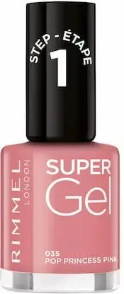 Llak për thonj Rimmel Super, 035 Pop Princess Pink, 12 ml
