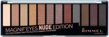Paletë hijesh për sy Rimmel London Magnif'Eyes Nude Edition, 14 hije, 14g, nude