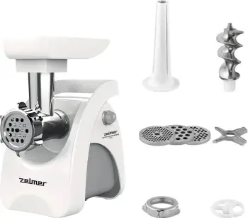 Mulli elektrik mishit Zelmer ZMM9801B, 2200W, 3 kg/min, i bardhë