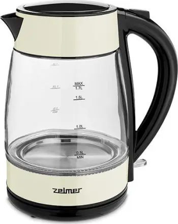 Çajnik Zelmer, 1.7 L, bezhë