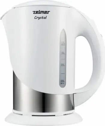 Çajnik Zelmer ZCK7630W, 1.7 l, 2200W, i bardhë
