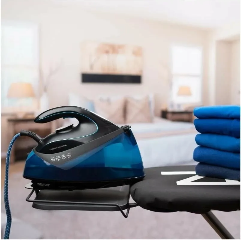 Hekur me avull Zelmer ZIS5400, 2400W, i zi-blu - 6