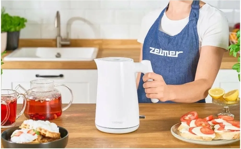 Cajnik elektrik Zelmer ZCK7020, 1L, i bardhë - 6