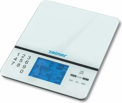 Peshore kuzhine elektronike Zelmer ZKS1500N, e bardhë - 1