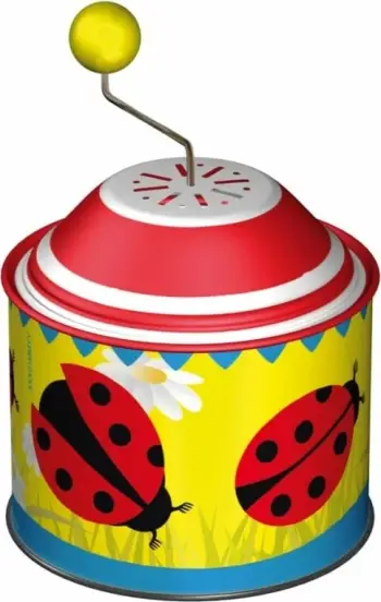 Kuti muzikore Lena, 7.5 cm, shumëngjyrëshe