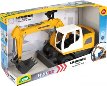 Gëmues lodër Lena Worxx Liebherr, 48 cm, shumëngjyrësh